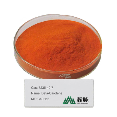 Extrait de carotte Bêta-carotène en poudre Colorant alimentaire 7235-40-7 C.I. 75130