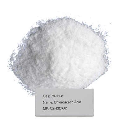 C2H3O2Cl CAS acide Monochloroacetic 79-11-8 pour les intermédiaires pharmaceutiques utilisées pour préparer le CMC et la glycine