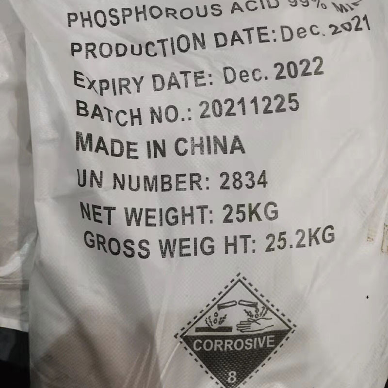 Catégorie industrielle acide phosphoreuse de nourriture chimique des additifs H3PO3 CAS 13598-36-2
