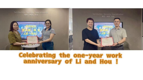 Dernières nouvelles de l'entreprise Wuxi High-Mountain. Une année avec Li et Hou.