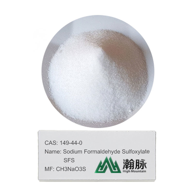 L'anti formaldéhyde Sulfoxylate Rongalite de sodium de corrosion groupe CAS en masse compacte 149-44-0