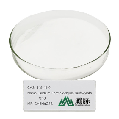 Le formaldéhyde blanc découpé Sulfoxylate 50kg de sodium de bloc battent du tambour de CAS 149-44-0