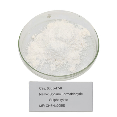 Antioxydant de sulfonate de Sulfoxylate CAS 6035-47-8 de formaldéhyde de sodium