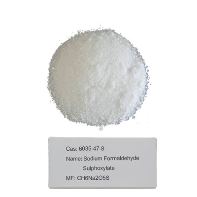 Formaldéhyde Sulfoxylate de sodium de CAS 6035-47-8 Hyposulfite soluble dans l'eau