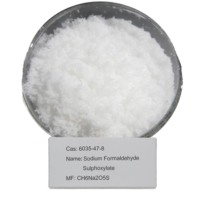 Écurie antioxydante de pression de Sulfoxylate CAS 6035-47-8 de formaldéhyde de sodium