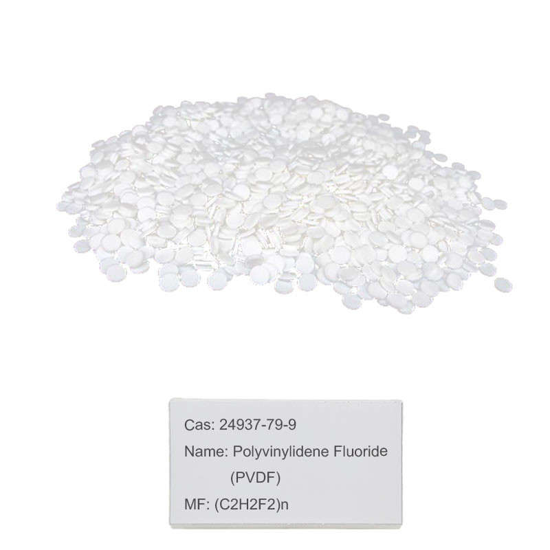 Les granules de résine de Pvdf saupoudrent la reliure 1,78 g/ml pour le fluorure de polyvinylidène d'Extrusio