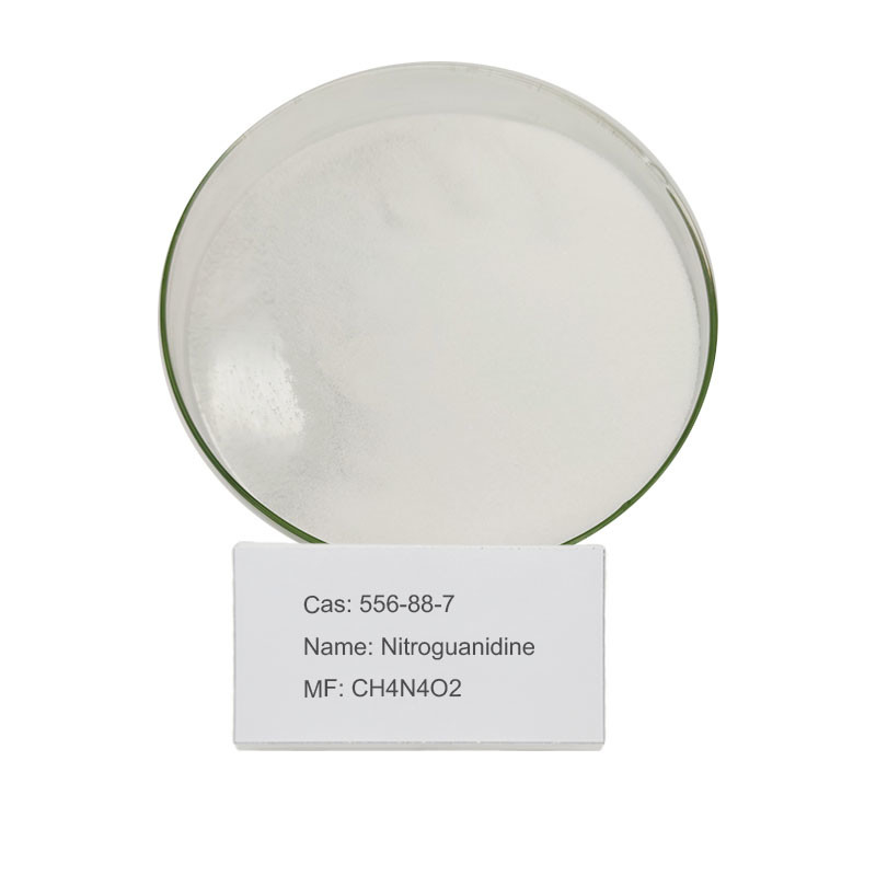 CAS 556-88-7 matières premières Barreled de synthétique de poudre de Nitroguanidine pour des produits chimiques