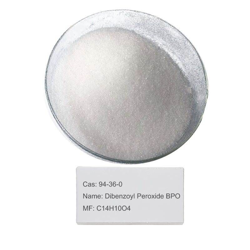 Peroxyde dibenzoyle BPO 94-36-0 75% de catalyseur de pâte de puissance bleue du tube 50g