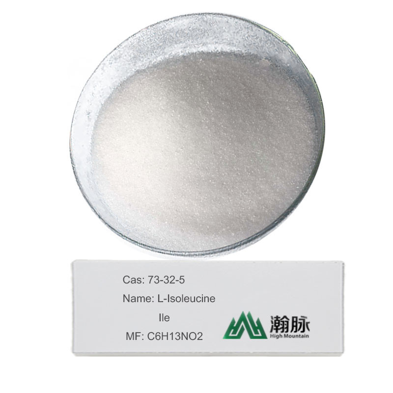L-Isoleucine CAS 73-32-5 C6H13NO2 Lle Acide 2-amino-3-méthylvalérique