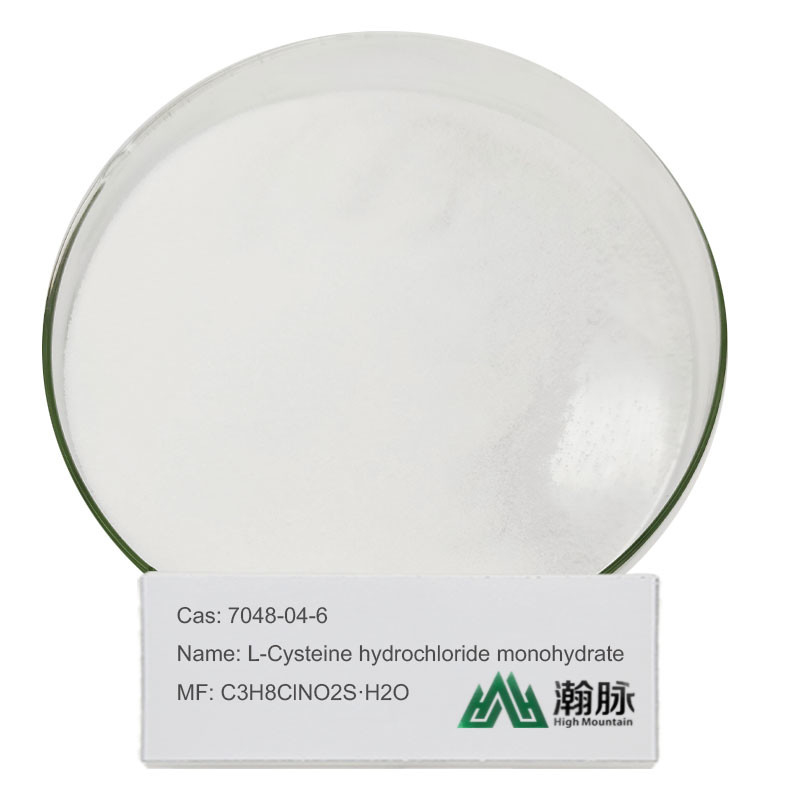 Monohydrate de chlorhydrate de L-cystéine CAS 7048-04-6 C3H8ClNO2S H2O L-cystéine Hcl