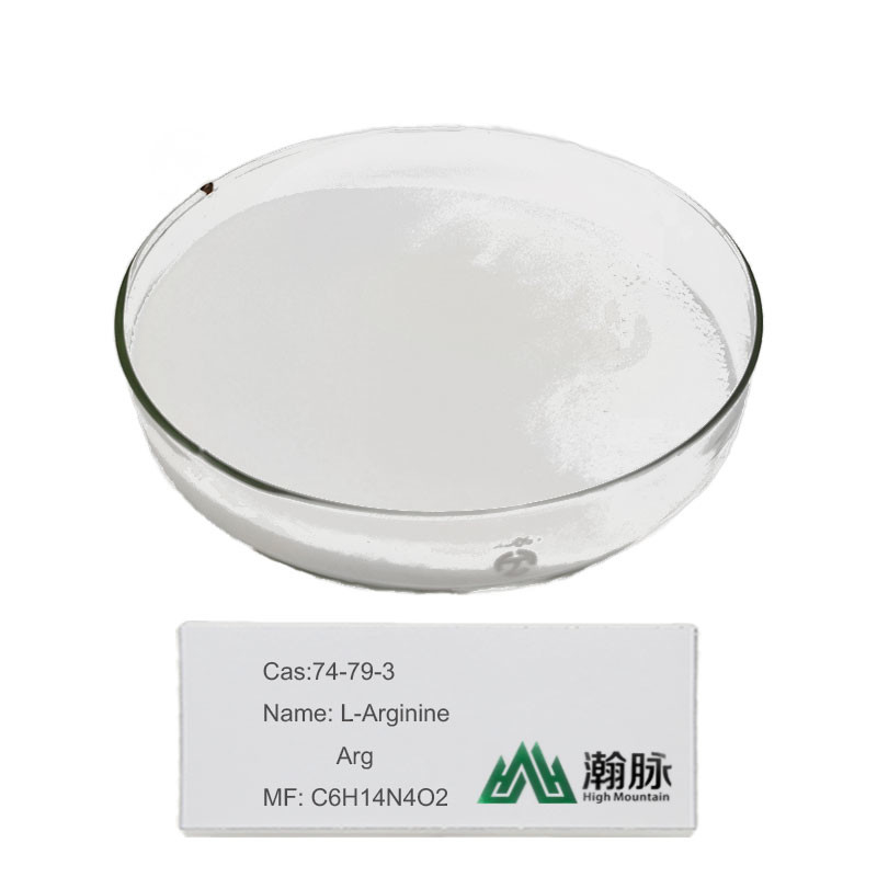 Acide de l'arginine 2 amino-5-guanidino-pentanoic de CAS 74-79-3 C6H14N4O2 Arg H-Arg-OH de L-arginine