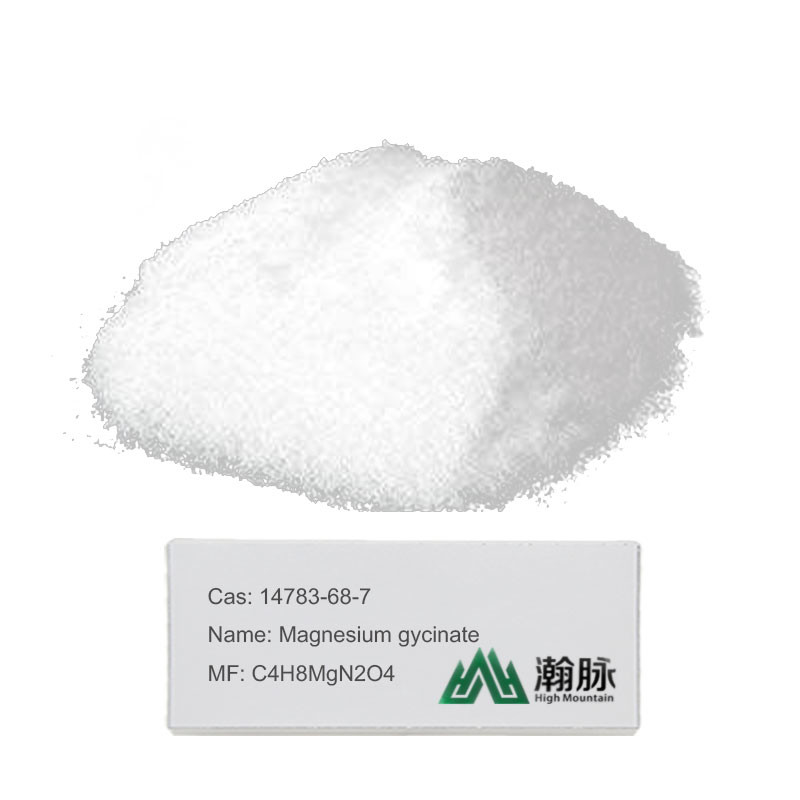 L-Magnésium Magnésium Gycinate CAS 14783-68-7 C4H8MgN2O4 Bis(Glycinato-N,O)MagnesiumMg 20%