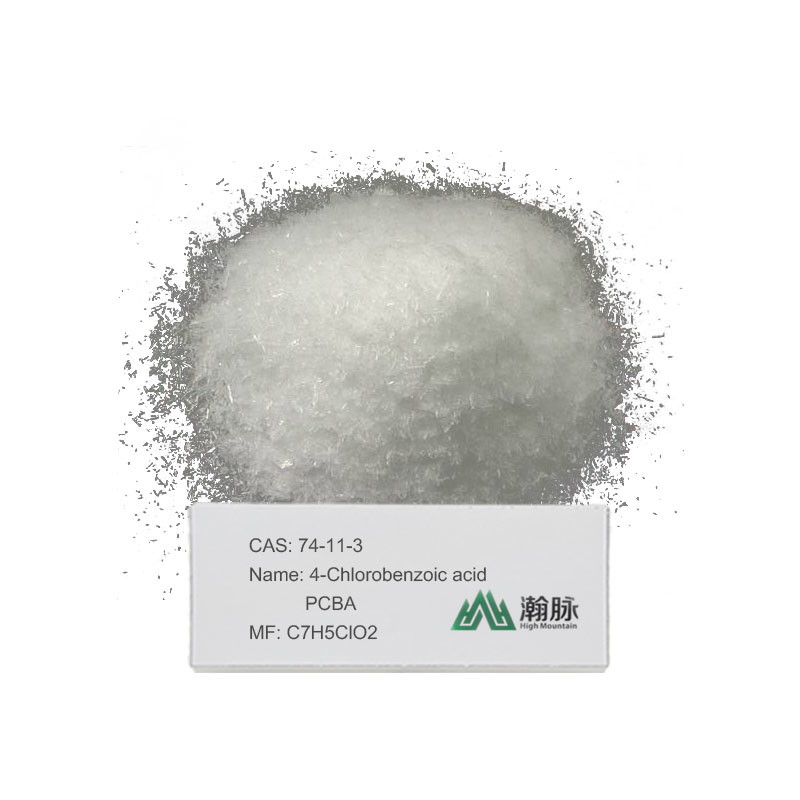PCBA Acide P-chlorbenzoïque Intermédiaires chimiques Acide 4-chlorbenzoïque CAS 74-11-3 C7H5ClO2