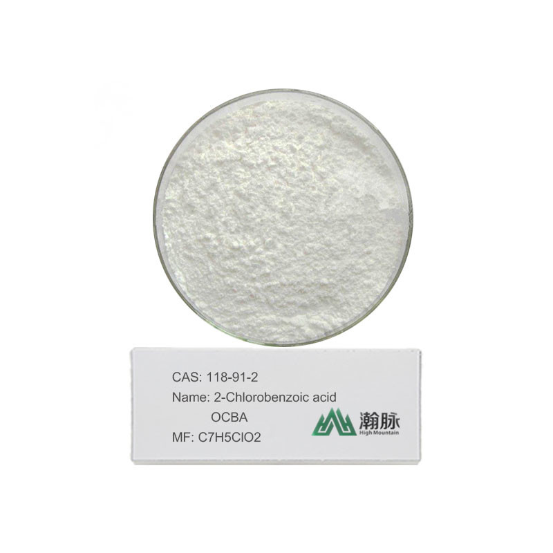 Acide O-chlorobenzoïque Intermédiaires chimiques Acide 2-chlorobenzoïque CAS 118-91-2 C7H5ClO2 OCBA