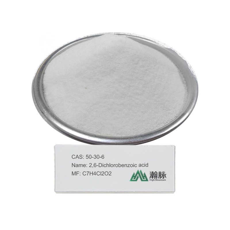 Industrie Produits chimiques intermédiaires Acide 2,6-dichlorobenzoïque CAS 50-30-6 C7H4Cl2O2