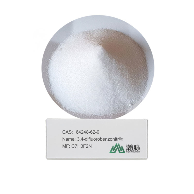CAS 64248-62-0 3,4-Difluorobenzonitrile C7H3F2N utilisé dans l'industrie des intermédiaires chimiques