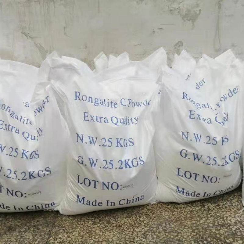 Rongalite/SFS Formaldéhyde sulfoxylate de sodium CAS 6035-47-8,149-44-0 Réducteur à haute pureté à usage industriel