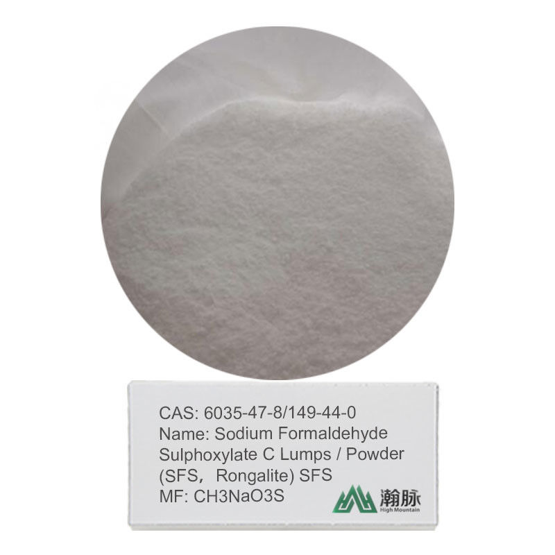 Formaldéhyde de sodium sulfoxylate (CAS 149-44-0) / Rongalite (CAS 6035-47-8) SFS Chimique pour les industries du textile et du papier