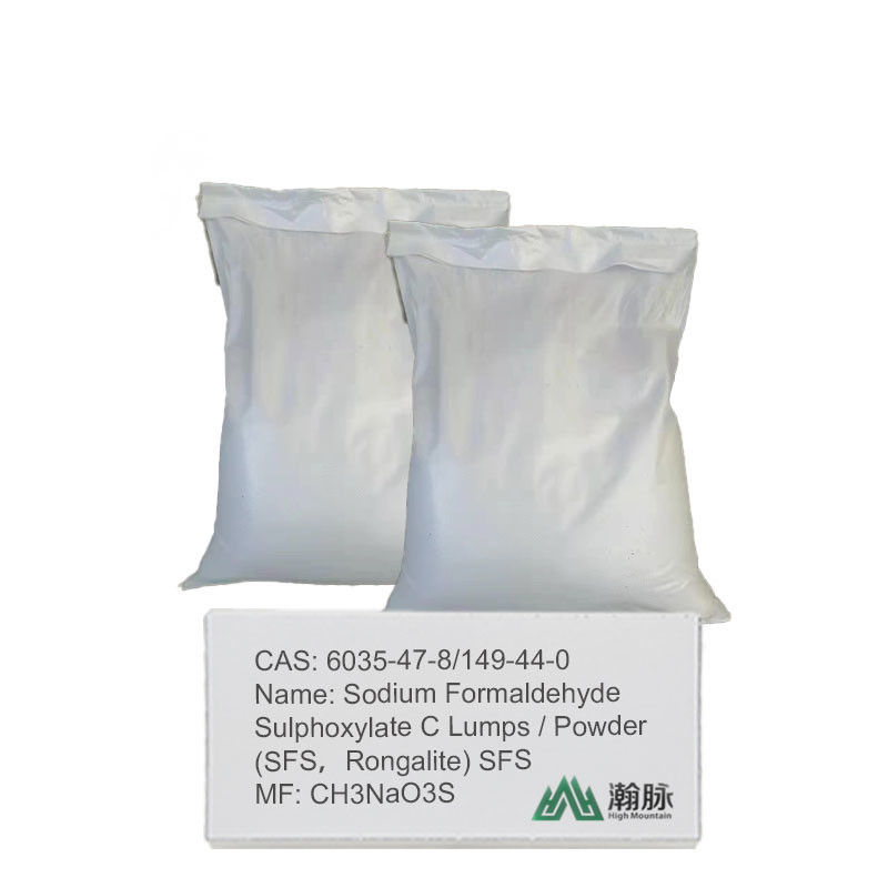Rongalite/SFS sulfoxylate de formaldéhyde de sodium CAS 149-44-0,6035-47-8 Stabilisateur non toxique pour la synthèse de polymères