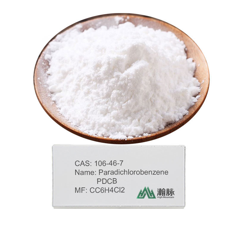 Pour le parachlorobenzène C6H4Cl2 99 pour cent de pureté Cristaux de flocons blancs pour synthèse chimique
