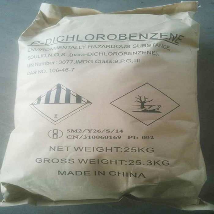 1,4-dichlorobenzène PDCB CAS 106-46-7 Cristaux de flocons blancs purs à usage chimique