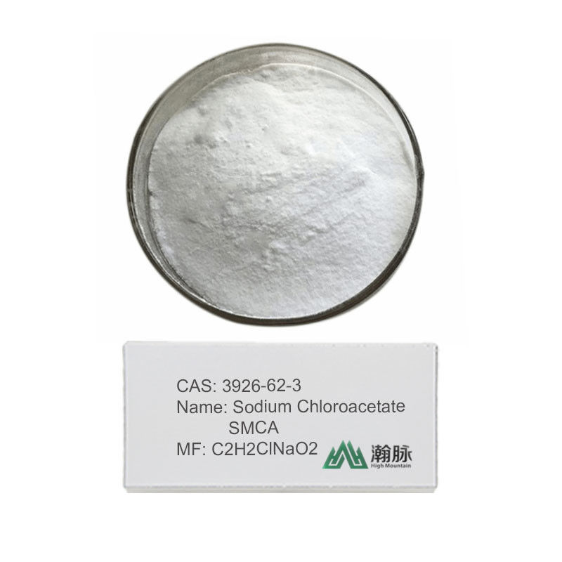 Chloroacétate de sodium Poudre blanche 98  Dosage Réactif chimique pour herbicide, tensioactif et synthèse de colorants