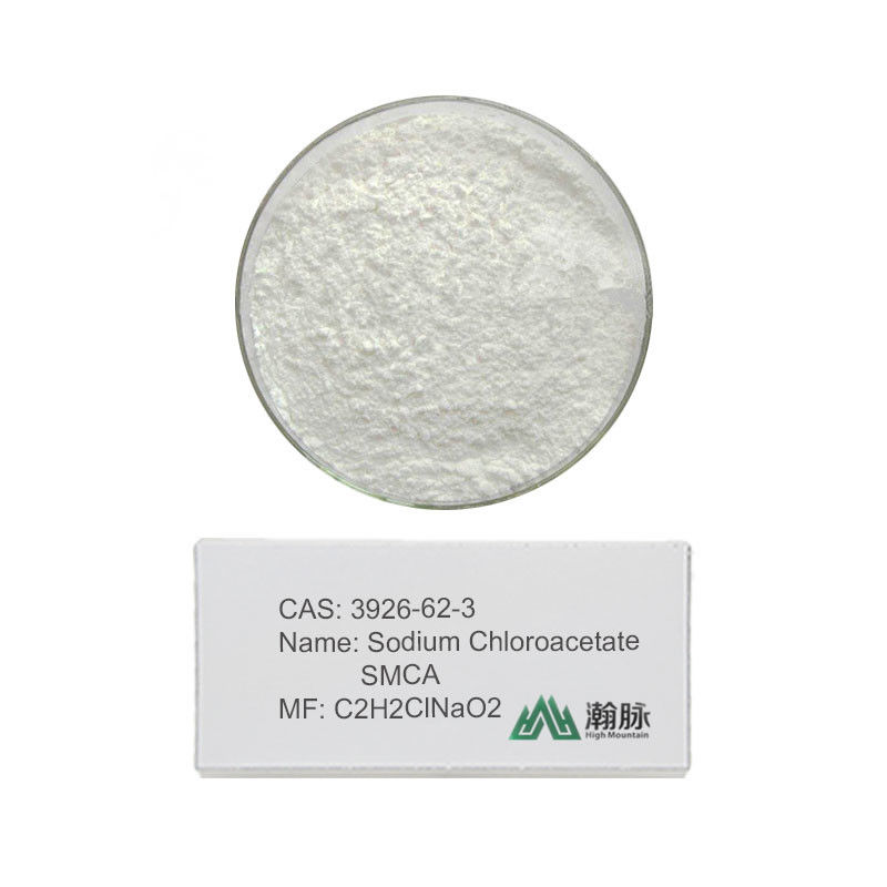 Chloroacétate de sodium 3926-62-3 SMCA pour réactif d'alkylation soluble dans l'eau dans la fabrication de produits chimiques fines