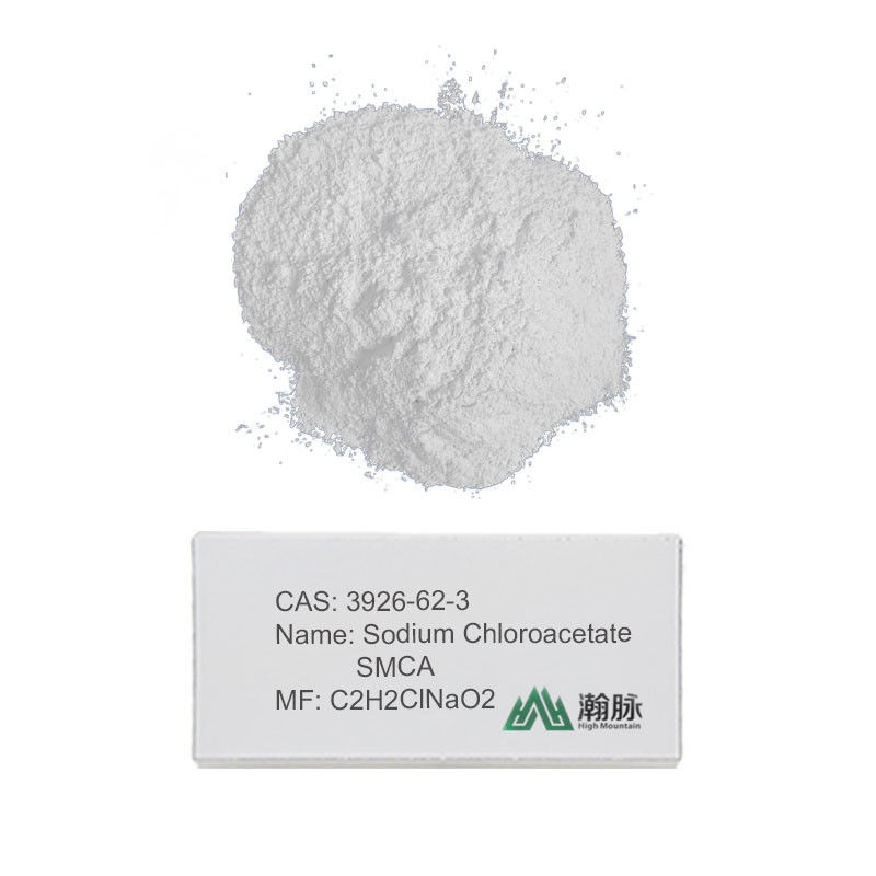 Chloroacétate de sodium C2H2ClNaO2 Précurseur de haute qualité de l'acide thioglycolique Cyanoacétate Acide malonique