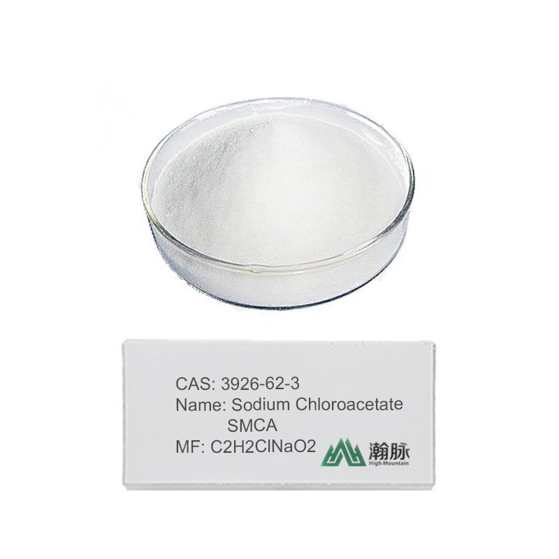SMCA Monochloroacétate de sodium 98 % Pureté Matière première pour additifs polymères de carboxyméthylcellulose