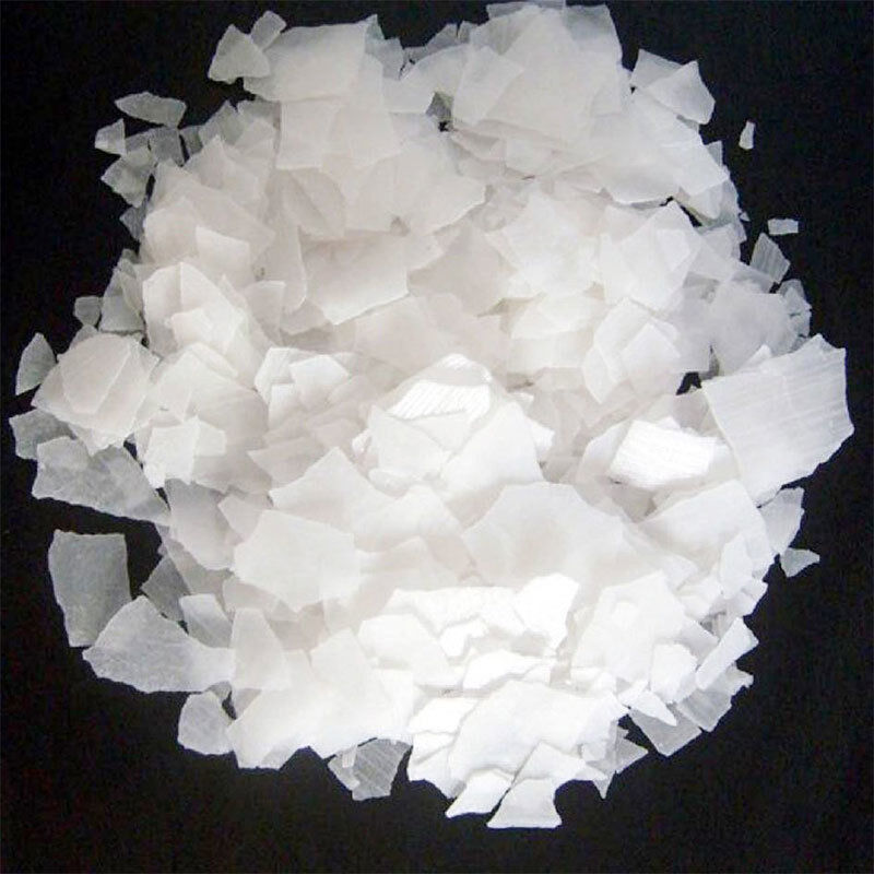 1310-73-2 Hydroxyde de sodium Flocons de soude caustique Perles 99% NaOH Flocons de soude caustique