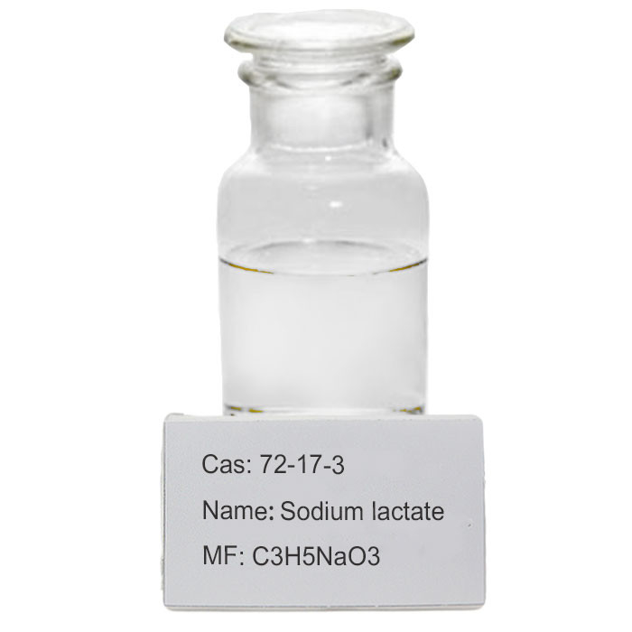 Crème hydratante liquide de plastifiant de nourriture de lactate de sodium d'antigel de CAS 72-17-3