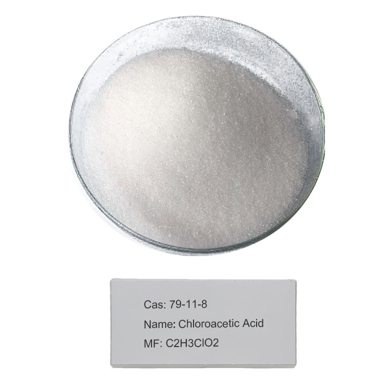 Acide chloroacétique CAS 79-11-8 Acidifiants pour les adhésifs à l'amidon Intermédiaires organiques