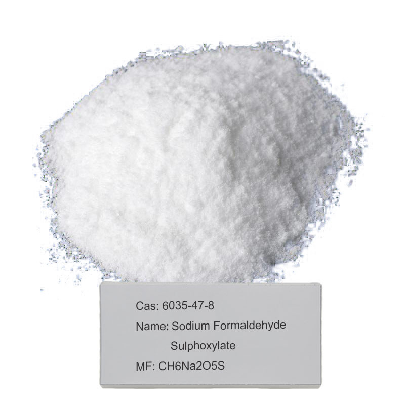 CAS 6035-47-8 Rongalite met en bloc la poudre cristalline de Sulfoxylate de formaldéhyde de sodium