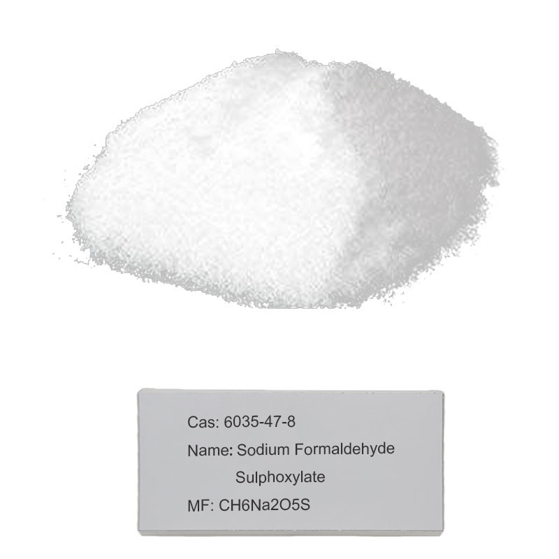 Agent industriel d'agent de blanchiment de Sulfoxylate CAS 6035-47-8 de formaldéhyde de sodium de solubilité de 98%