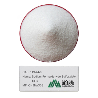 Formaldéhyde Sulphoxylate CAS 149-44-0 de sodium d'hydrate aucun Sulfoxylate