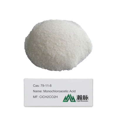 CAS 79-11-8 Acide monochloroacétique pour les intermédiaires organiques des agents carboxyméthylateurs