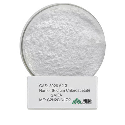 Chloroacétate de sodium solide cristallin blanc C2H2ClNaO2 destiné à l'utilisation en laboratoire comme réactif organique