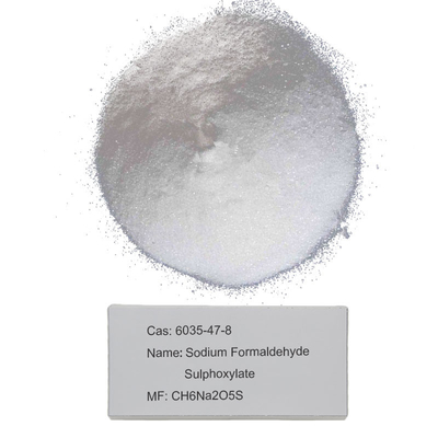 CAS 6035-47-8 auxiliaires de teinture de textile de Sulfoxylate de formaldéhyde de sodium